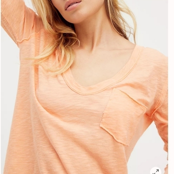 𝅺FREE People Betty Long Sleeve sz. XS NWT - Picture 4 of 10